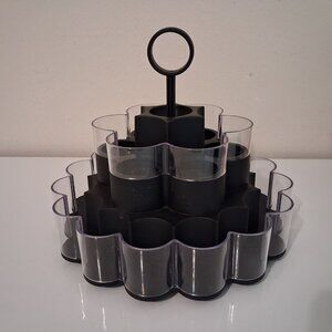 PAMPERED CHEF SPICE RACK TURN-ABOUT-ROTATING/REVOLVING CAROUSEL 1632